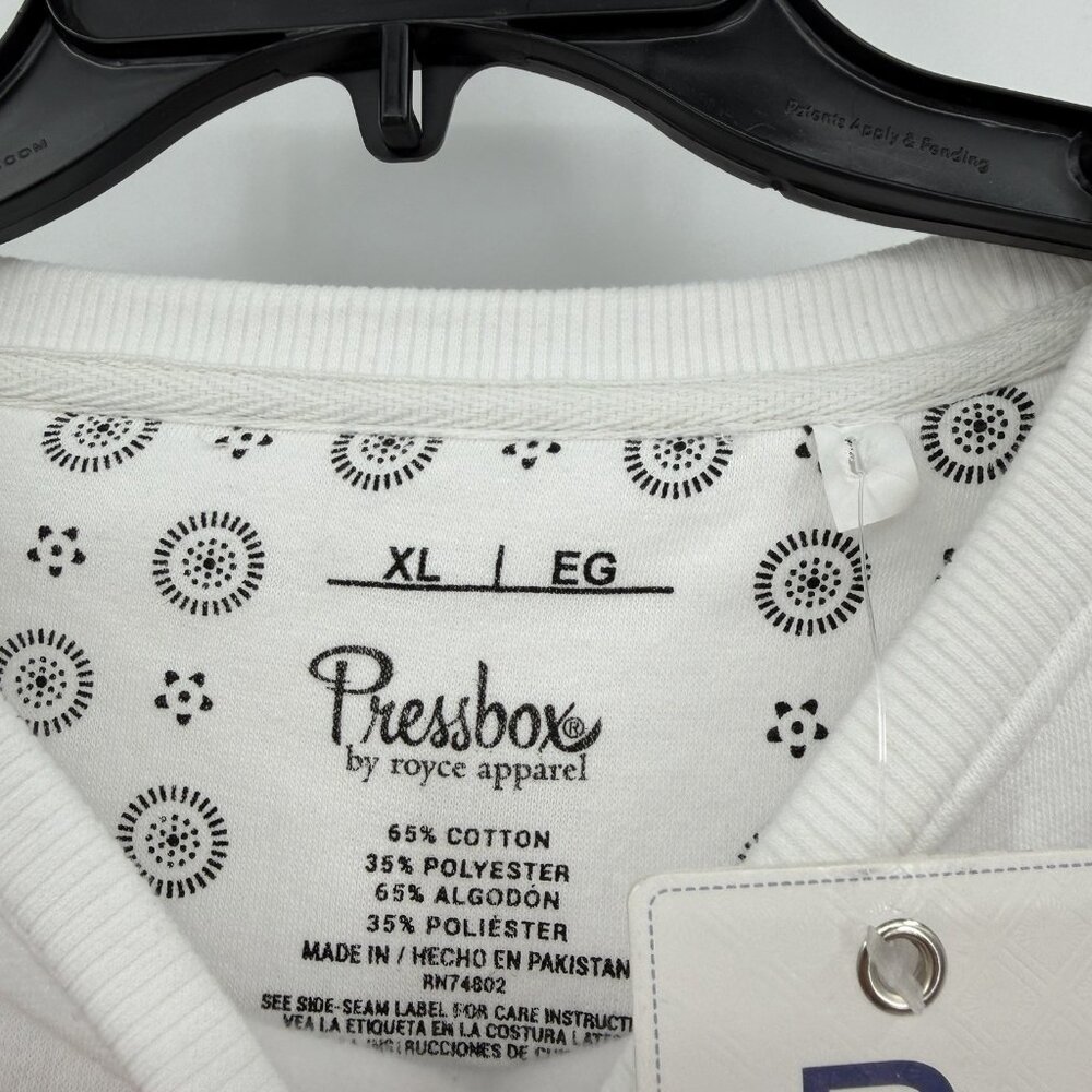 Pressbox Womens University of Texas UT Longhorn Janise Oversized Crew Sweatshirt - Picture 3 of 7